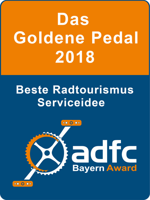 Logo des Goldenen Pedals in der Kategorie Beste Serviceidee